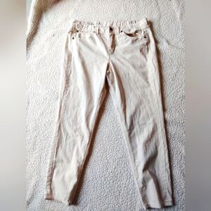 Madewell boy Jeans cream